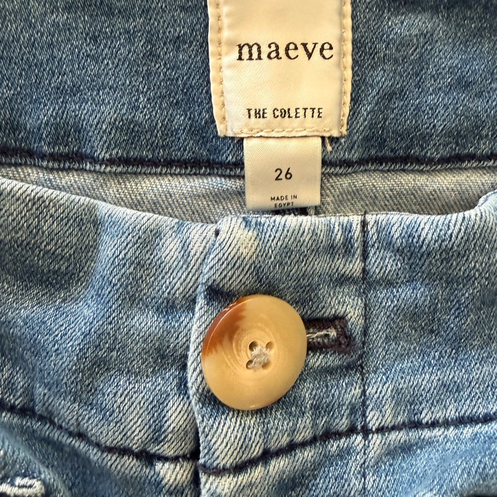 Maeve Light Blue Wide-Leg Jeans - Picture 3 of 3